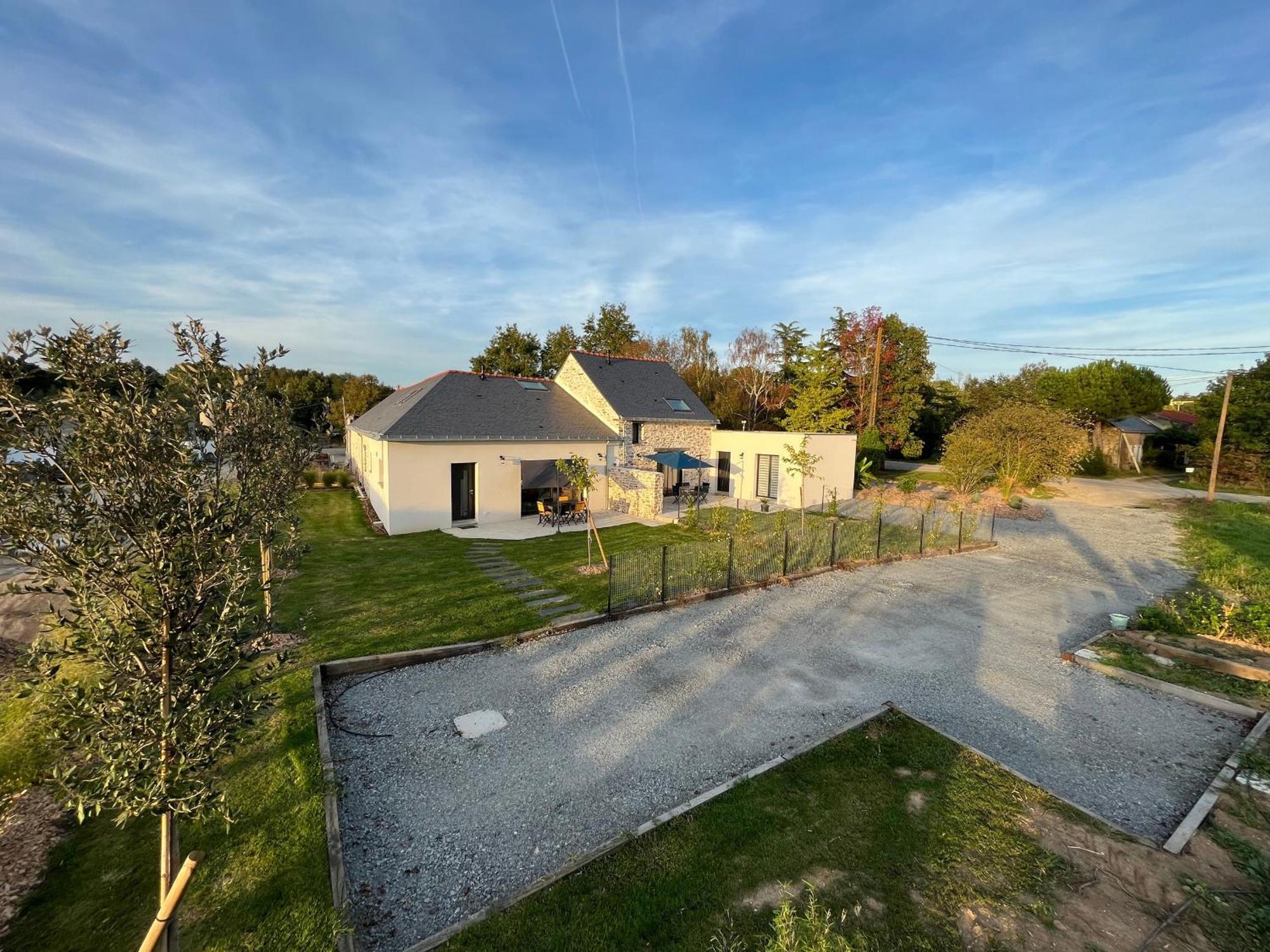 Gite Familial Renove, Proche Canal, Terrasse, Jardin, Et Verger Commun, A 20 Km De Nantes - Fr-1-306-1262 Nort-sur-Erdre  Exteriör bild